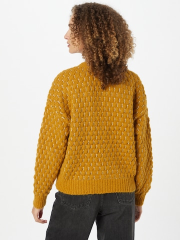 VERO MODA Knit Cardigan 'WINNIE' in Brown