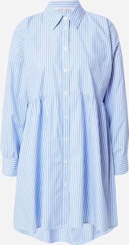 SECOND FEMALE Shirt Dress 'Synne' in Blue: front