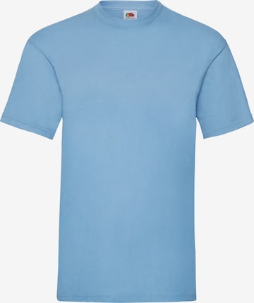 FRUIT OF THE LOOM Shirts 'T-shirt' i blå: forside