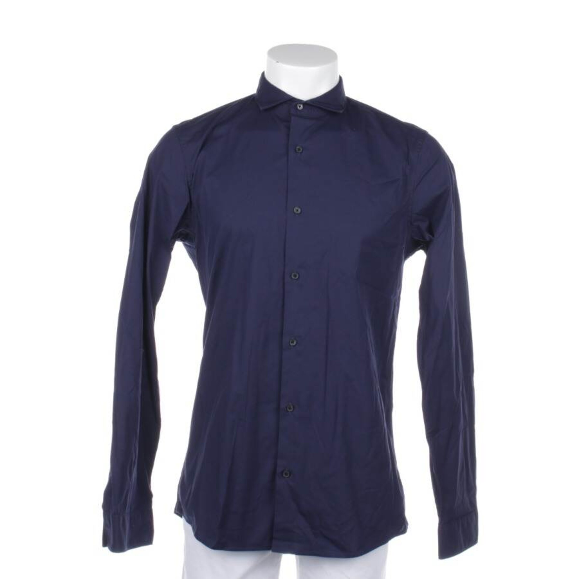 Michael Kors Freizeithemd / Shirt / Polohemd langarm S in Blau: Vorderseite