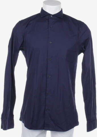 Michael Kors Button Up Shirt in S in Blue: front