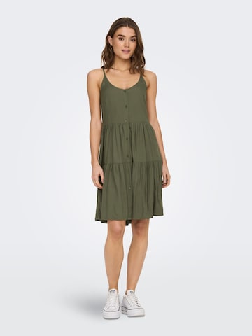 ONLY Letní šaty 'YANA' – zelená