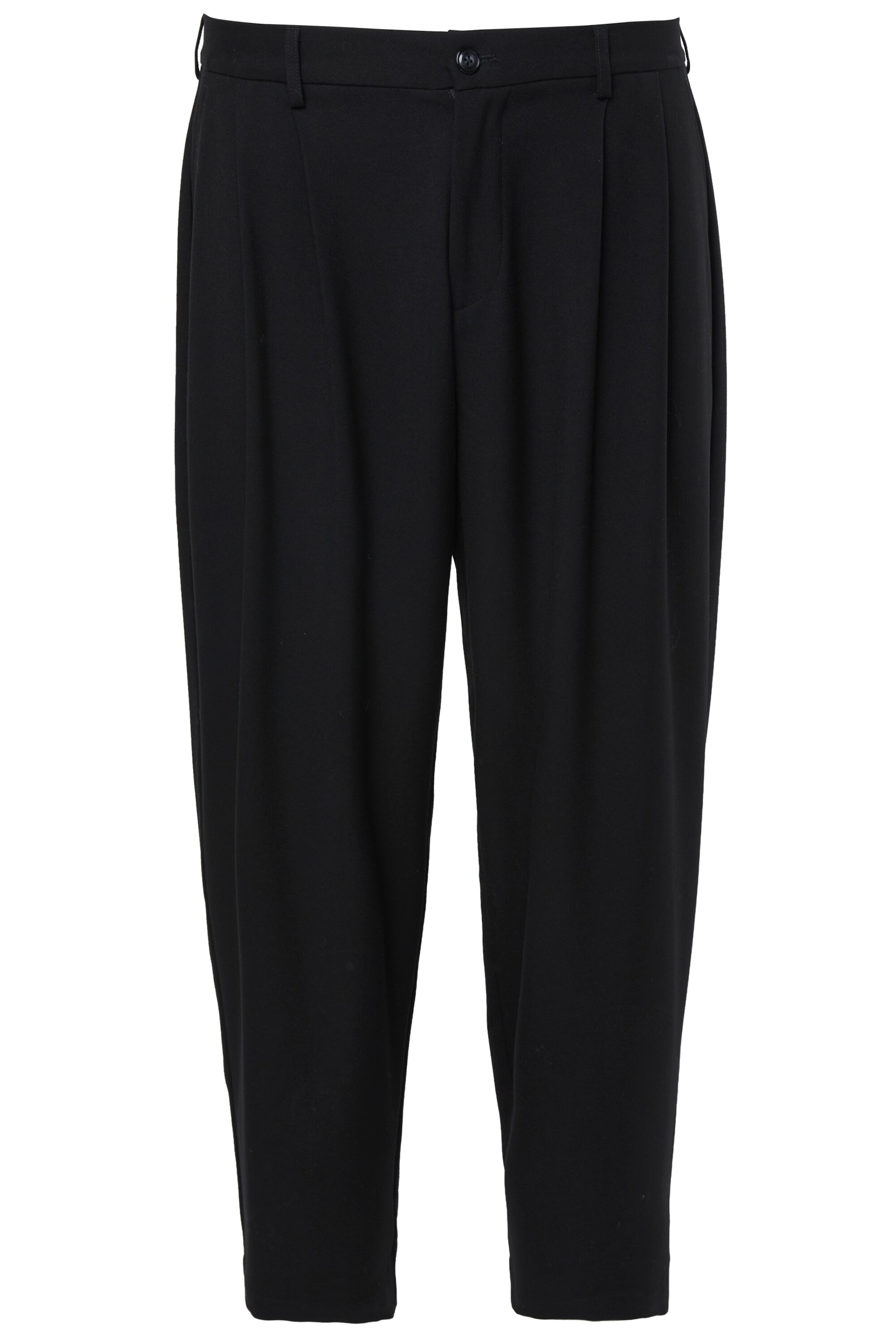 STHUGE Baggy Hose in Schwarz: Vorderseite