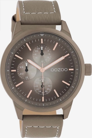 OOZOO Analog Watch in Brown