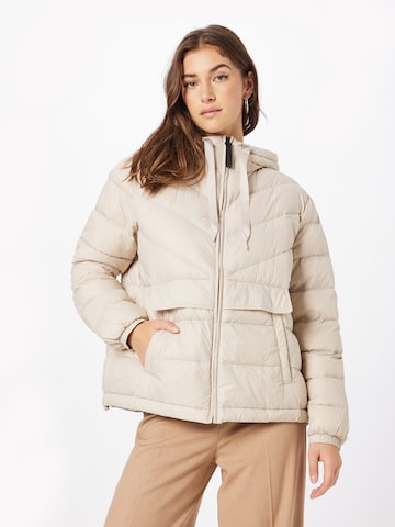 comma casual identity Jacke in Beige: predná strana