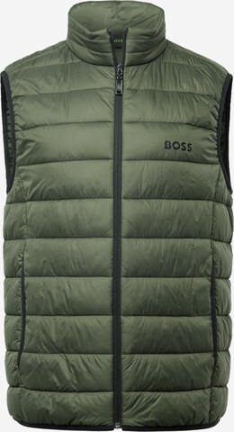 Gilet 'Thor' BOSS en vert : devant