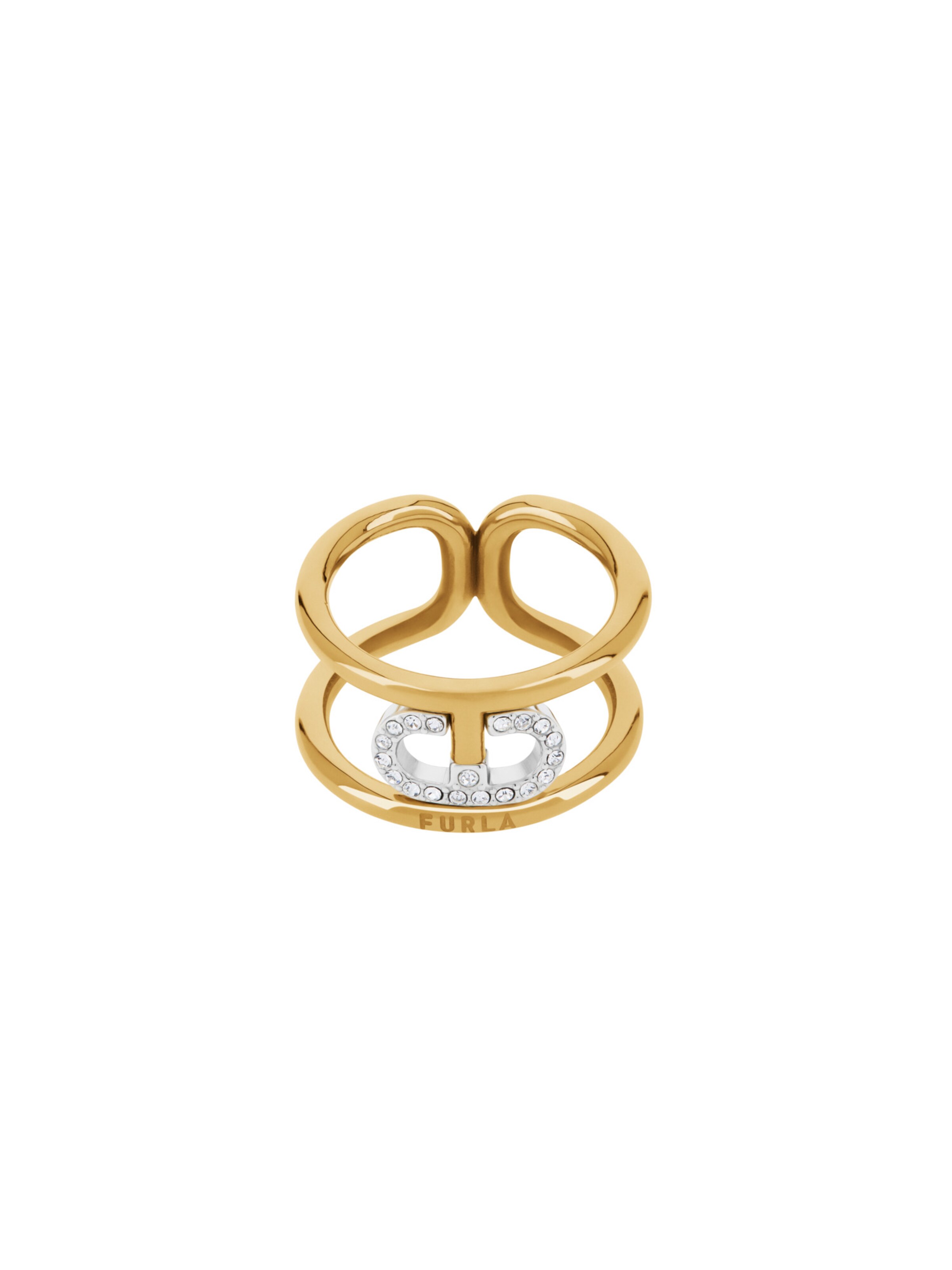 Furla Jewellery Ring 'OOH' in Gold: Vorderseite