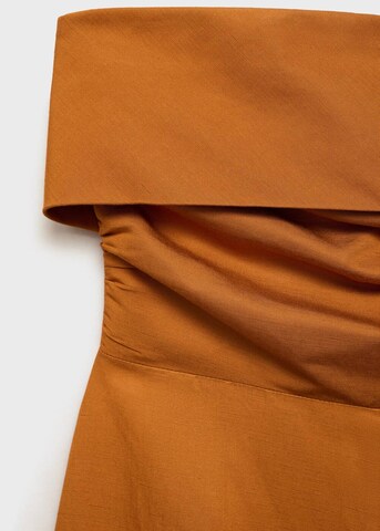 MANGO Jumpsuit 'Sinsun' in Braun