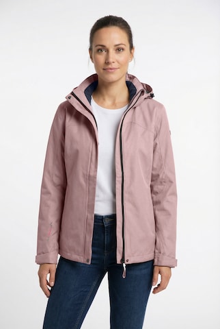 KILLTEC Outdoor Jacket in Pink: front