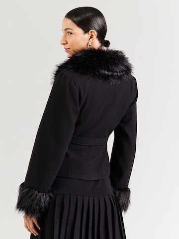 VILA Between-Seasons Coat 'VIMETIL' in Black