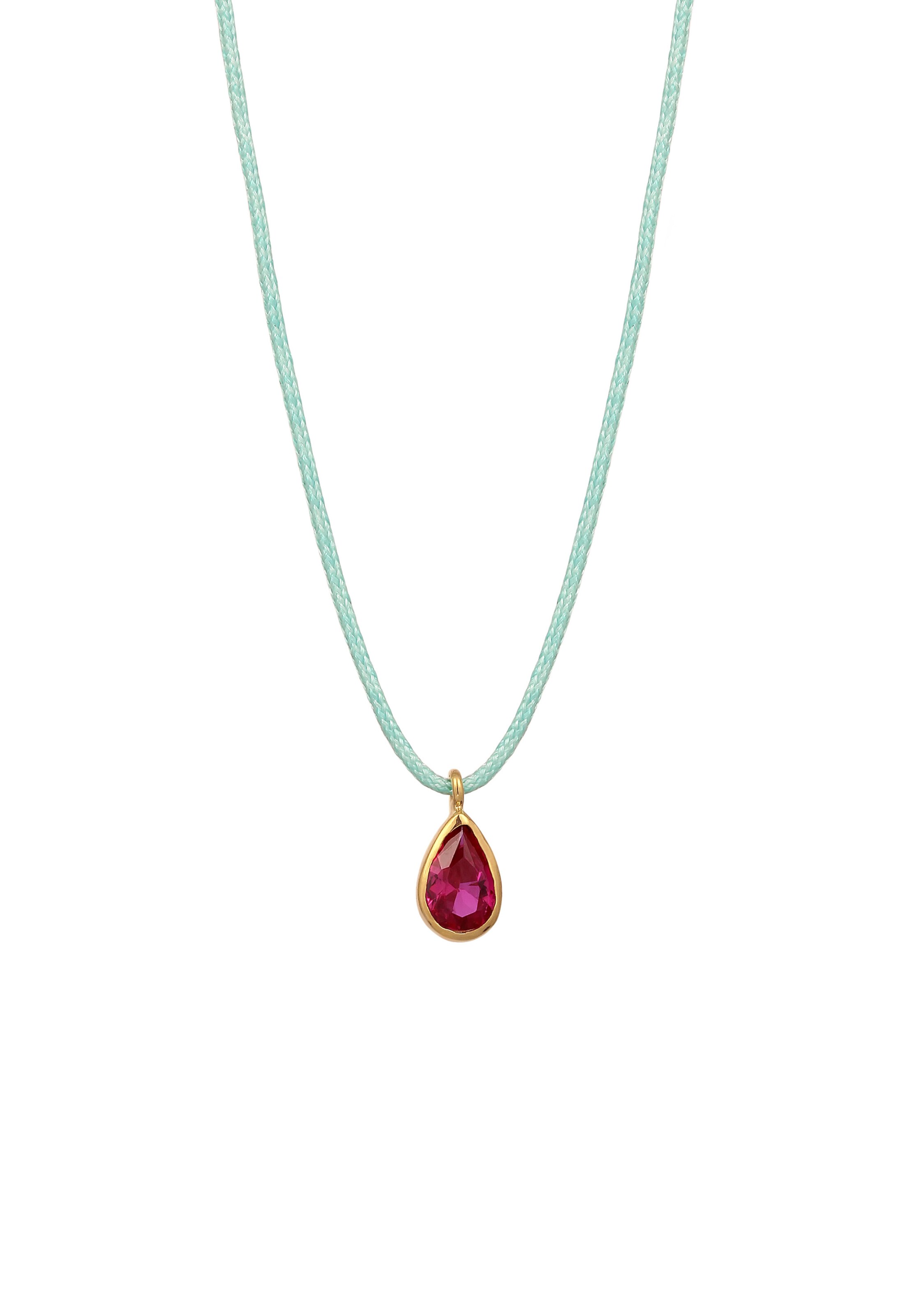 ELLI Necklace 'Tropfen' in Pink