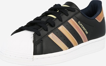 ADIDAS ORIGINALS Σνίκερ 'Superstar' σε μαύρο: μπροστά