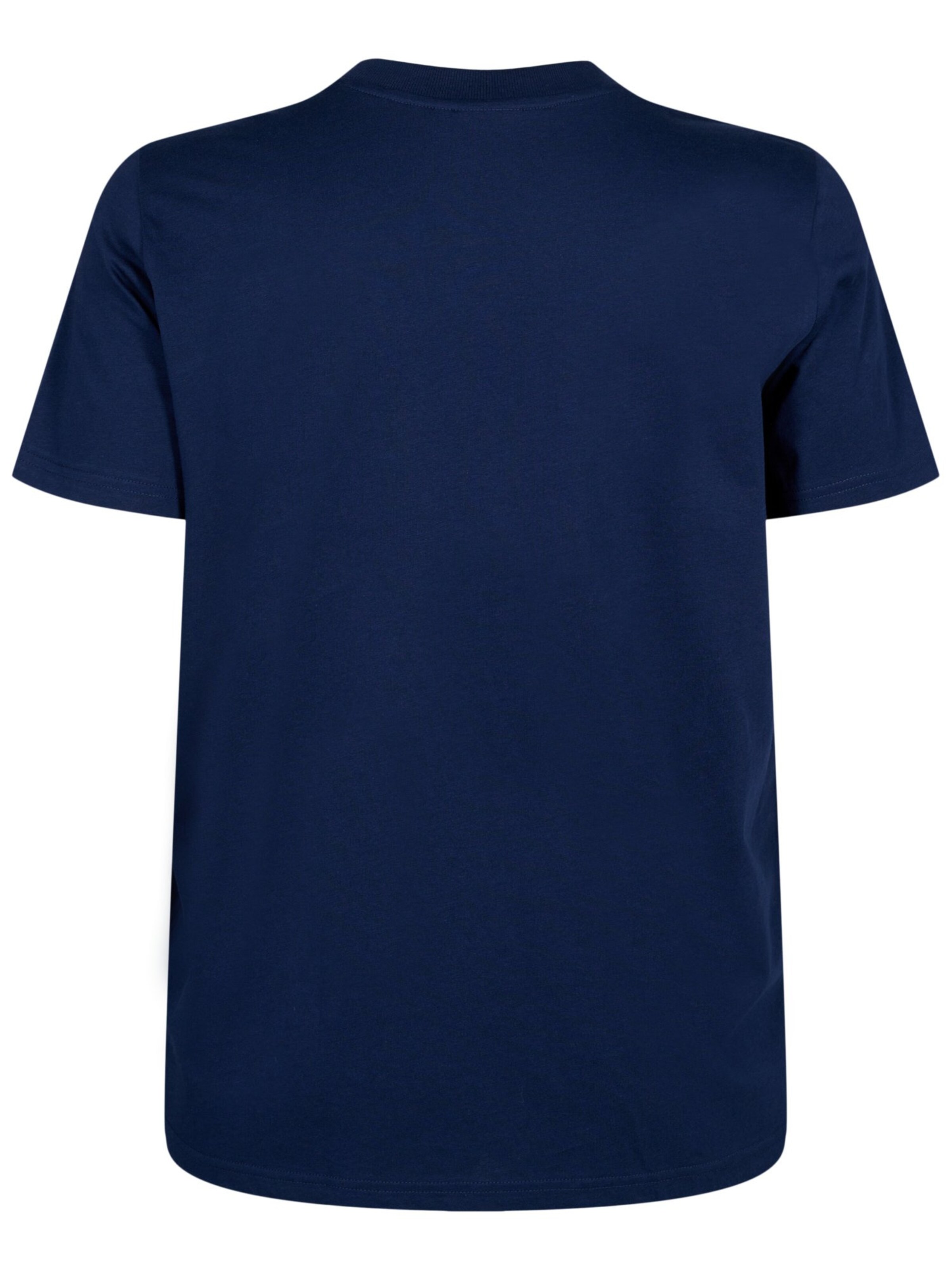 Zizzi Тениска 'VCHARLIN' в синьо