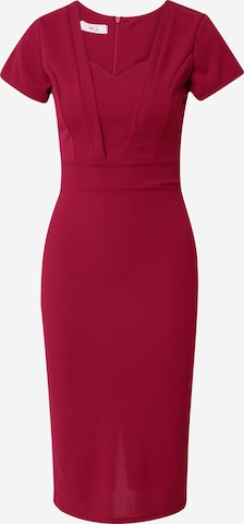 WAL G. Kleid in Rot: predná strana