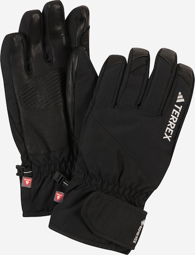 ADIDAS TERREX Sporthandschuhe in schwarz / weiß, Produktansicht