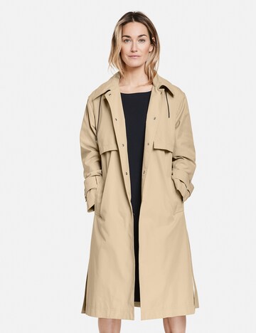 GERRY WEBER Between-Seasons Coat in Beige: front