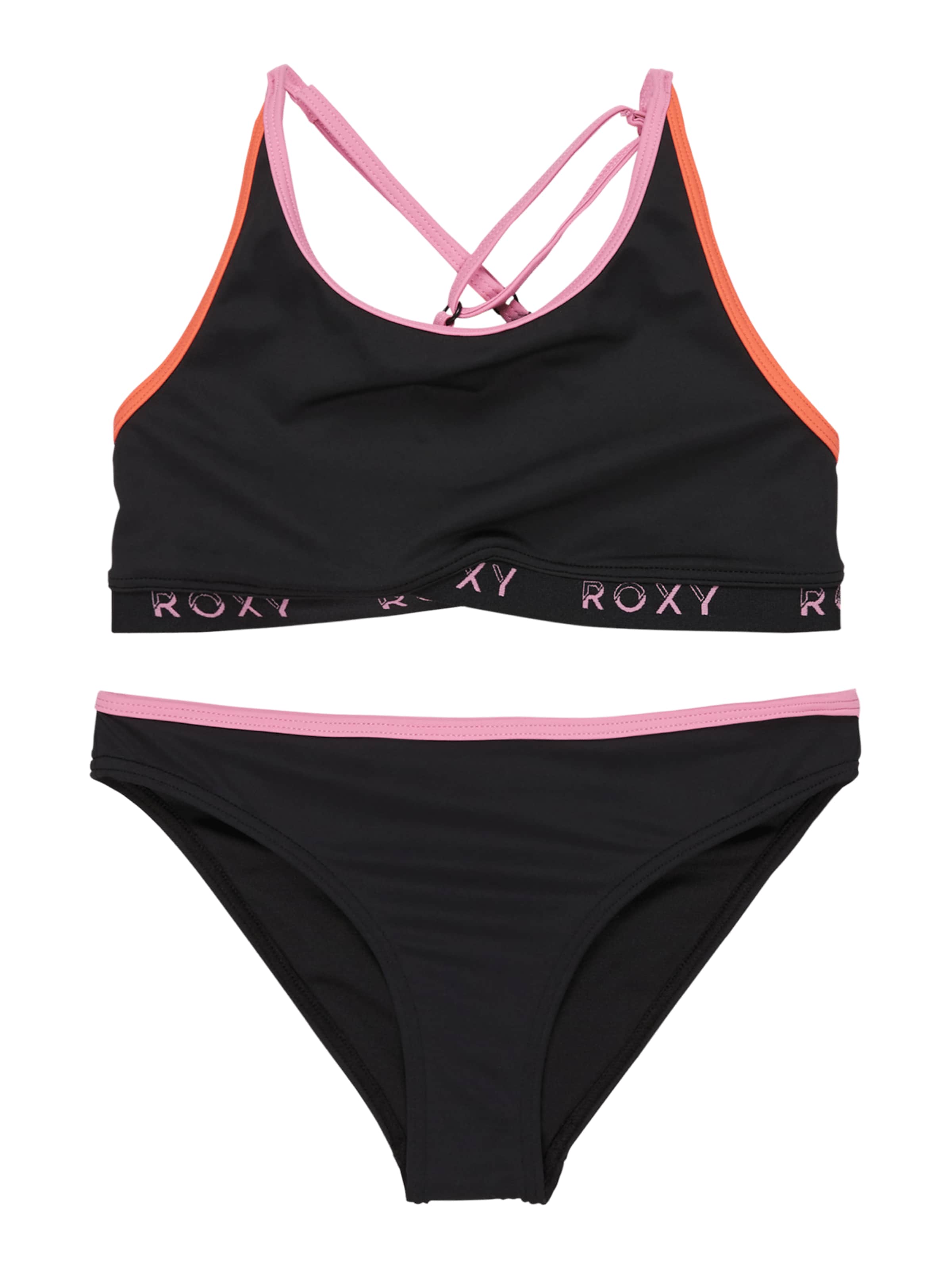 ROXY Bustier Bikini in Grau: Vorderseite