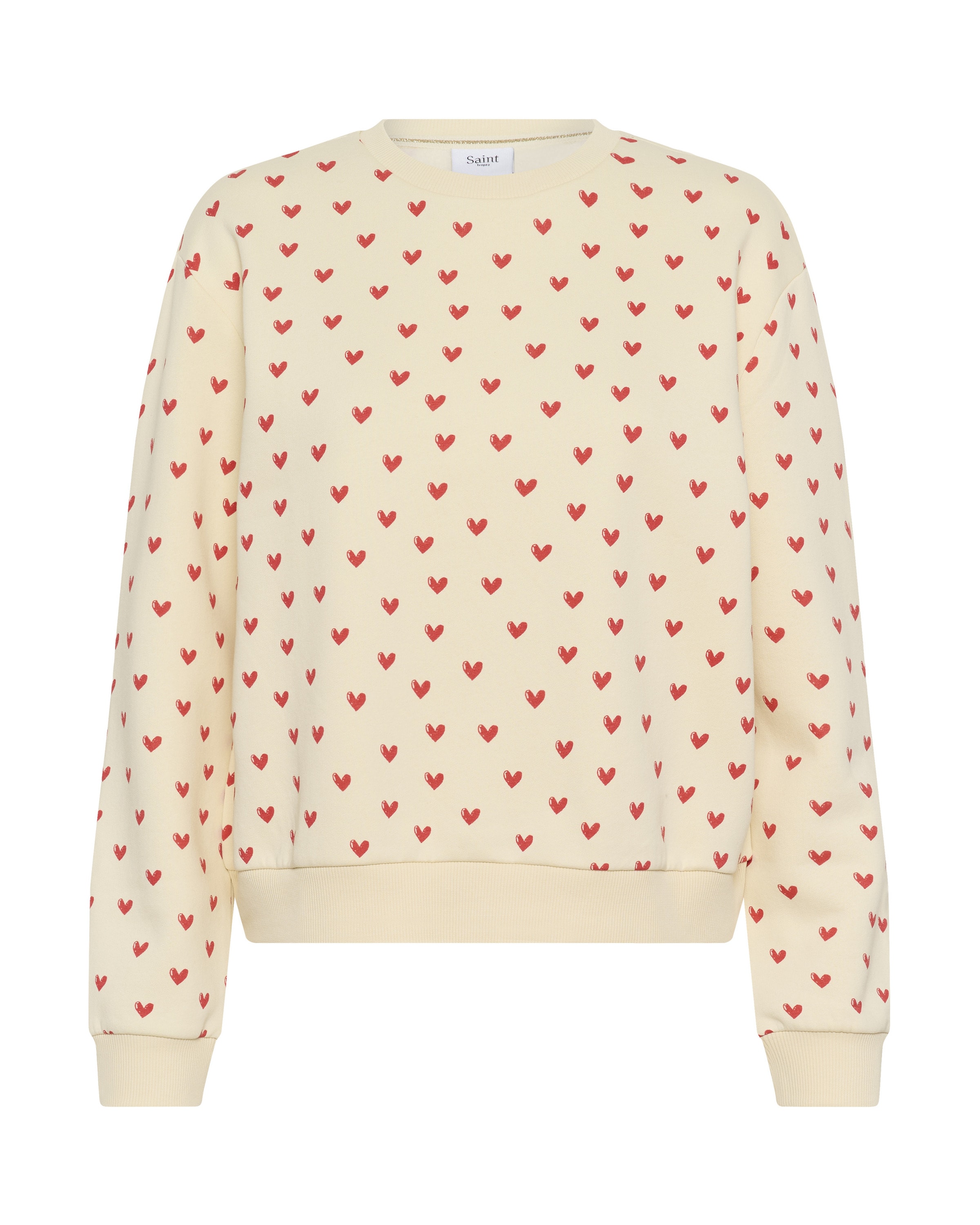 SAINT TROPEZ Sweatshirt 'PammaSZ' i beige: forside