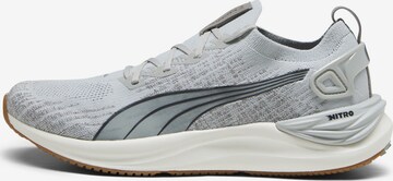 PUMA Laufschuh 'Electrify NITRO 3 Knit' in Grau: predná strana