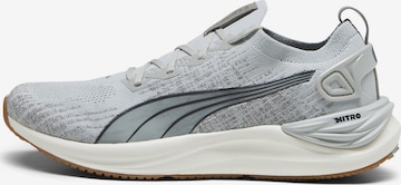 Chaussure de course 'Electrify NITRO 3 Knit' PUMA en gris : devant