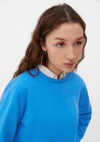 Sweat-shirt QS en bleu