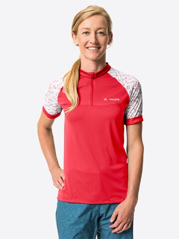 VAUDE Functioneel shirt in Rood: voorkant