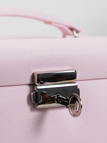 Boîte à bijoux 'JOLIE Schmuckkästchen - Kreuznarben Optik' Friedrich23 en rose