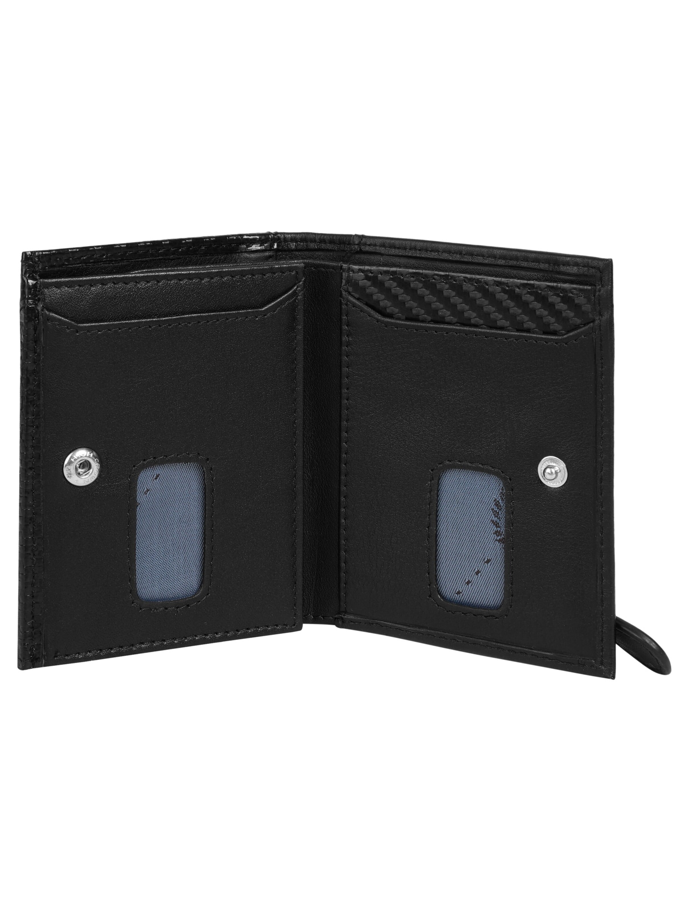 bugatti Wallet 'SECURE SLIM' in Black