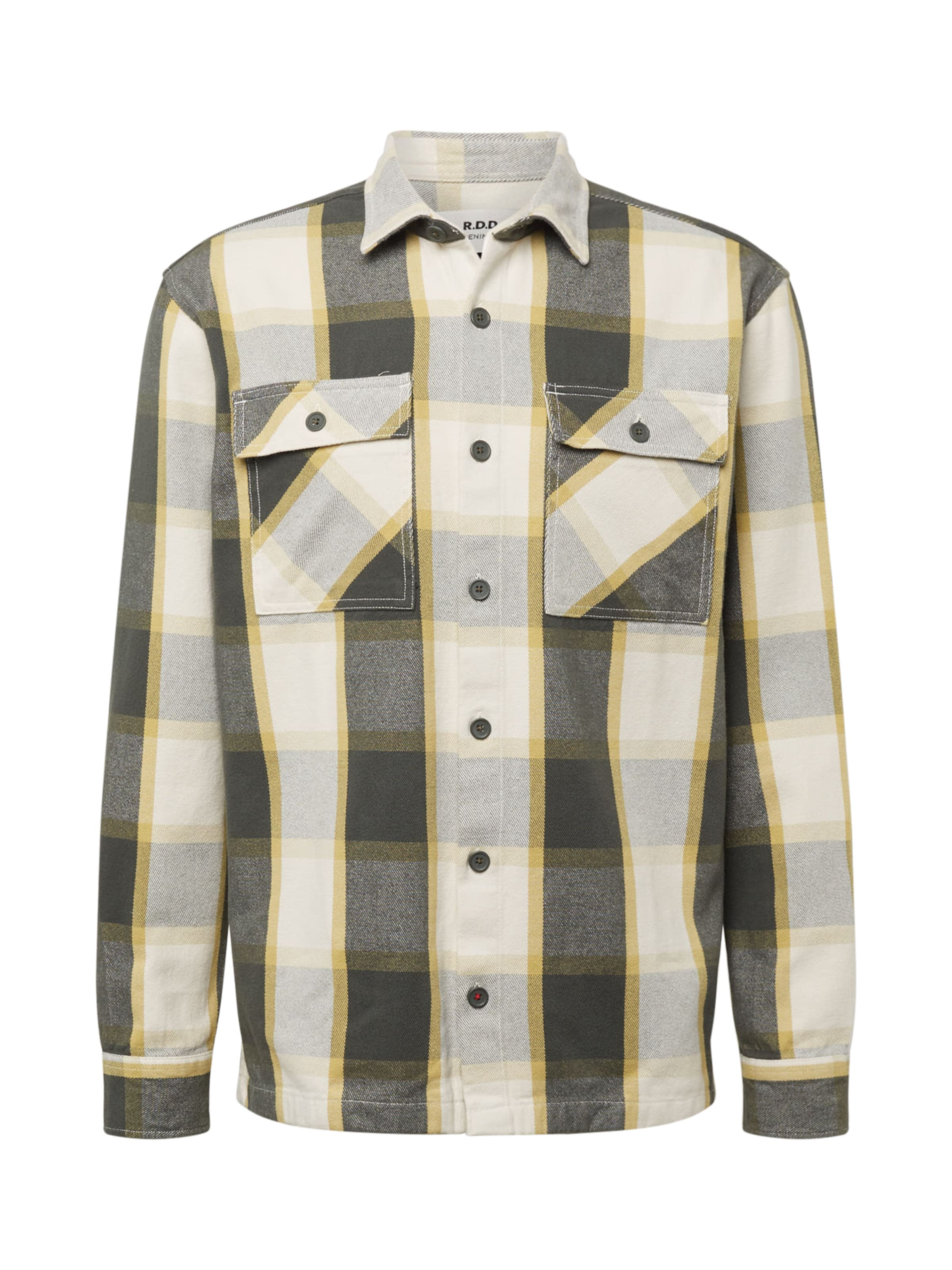 R.D.D. ROYAL DENIM DIVISION Regular fit Skjorta 'BRADY' i beige: framsida