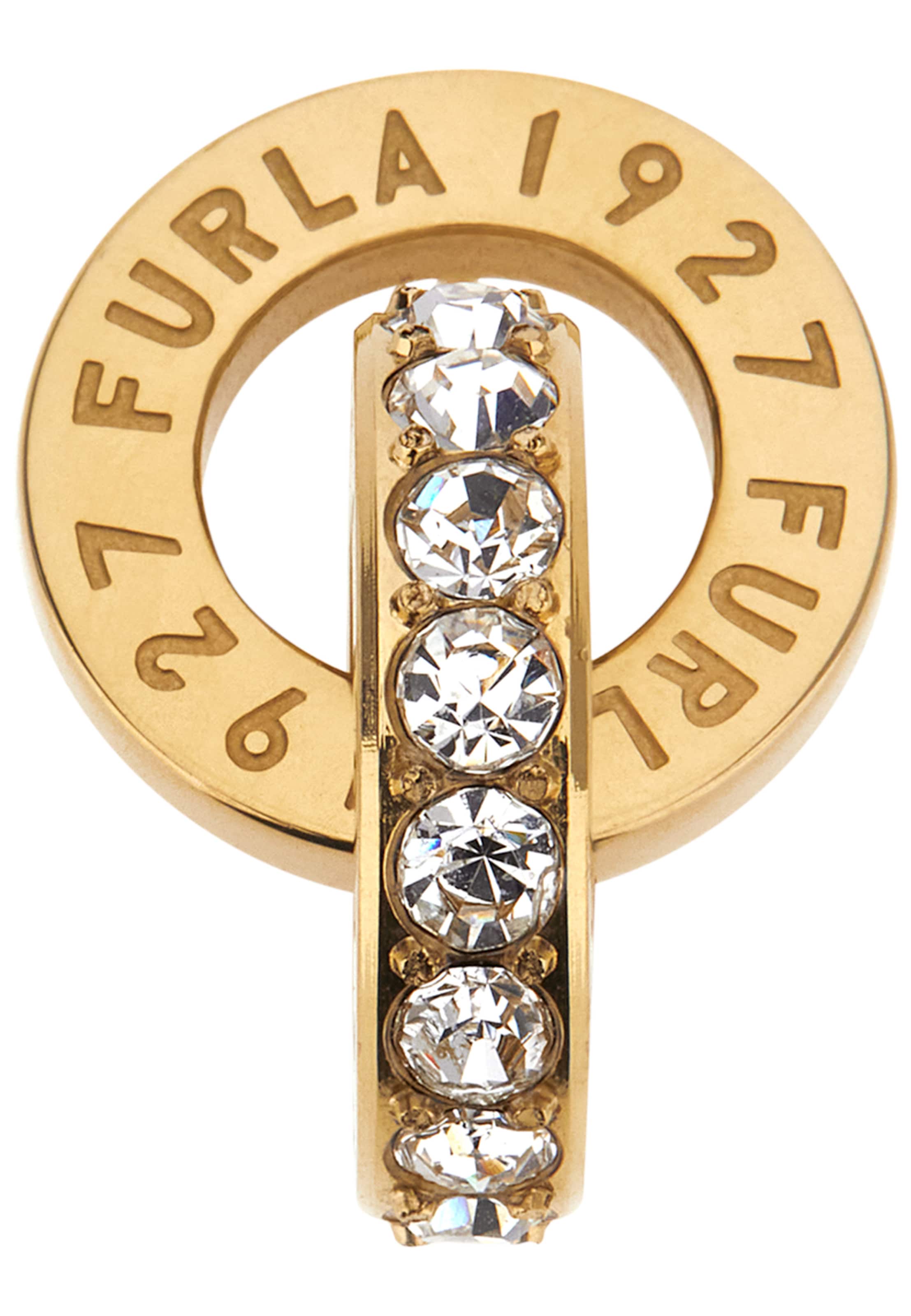 Furla Jewellery Ohrringe 'FURLA 1927' in Gold