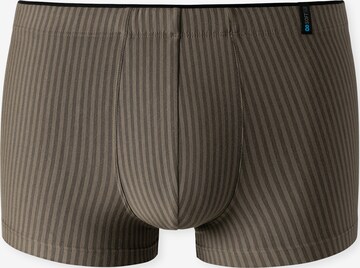 SCHIESSER Boxershorts ' Long Life Soft ' in Bruin: voorkant