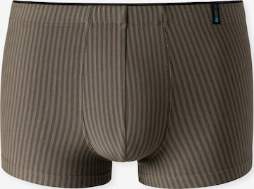 SCHIESSER Regular Boxer shorts ' Long Life Soft ' in Brown: front