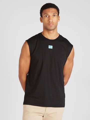 HUGO Red - Camiseta 'Dankto 241' en negro: frente