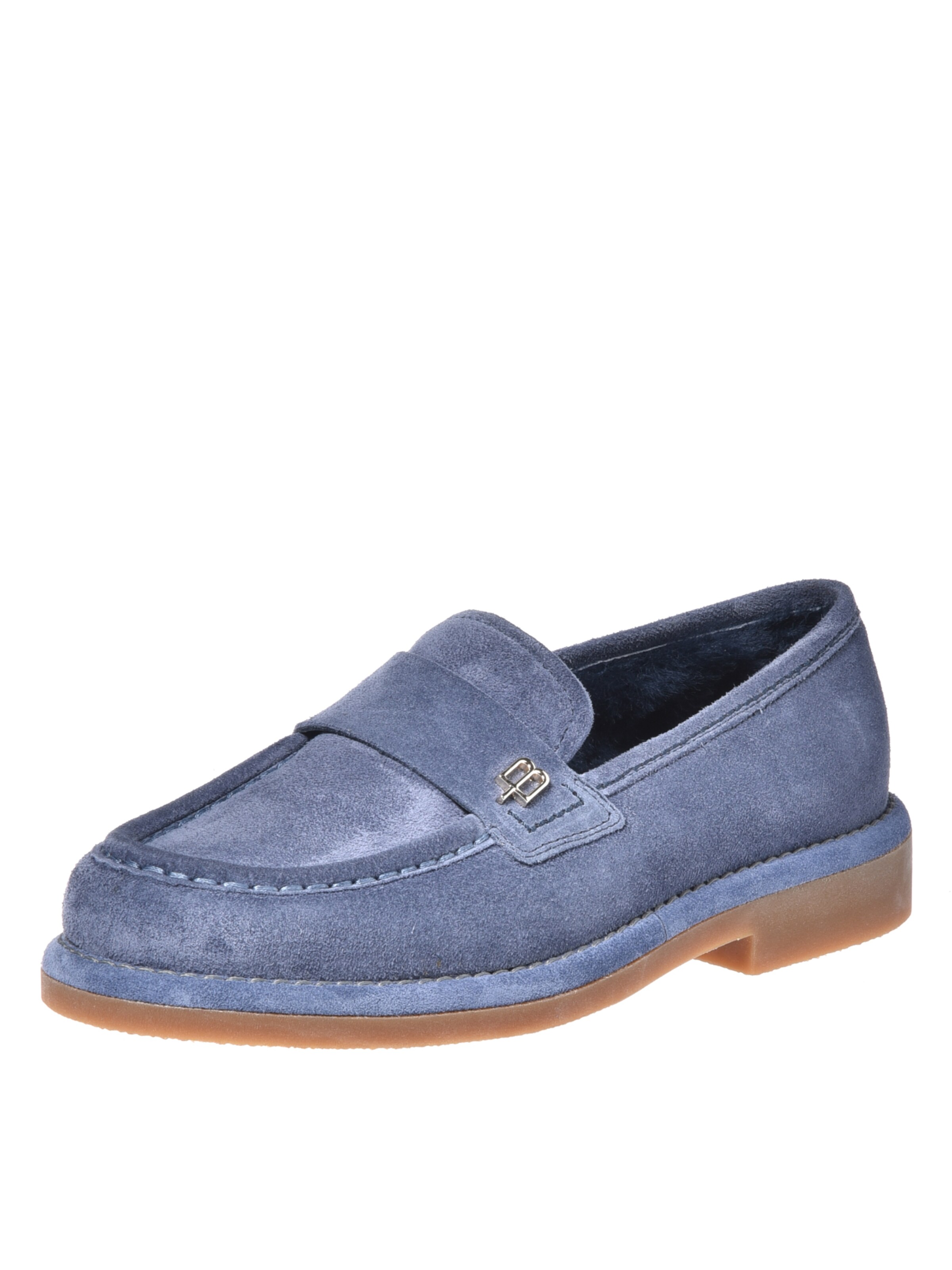 Mocassin BALDININI en bleu : devant