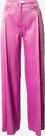 PATRIZIA PEPE Pleated Pants in Pink: front