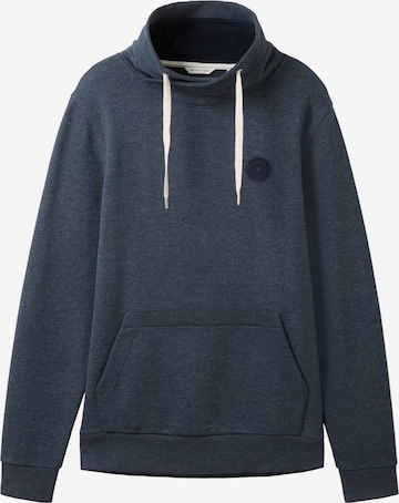 Sweat-shirt TOM TAILOR en bleu : devant