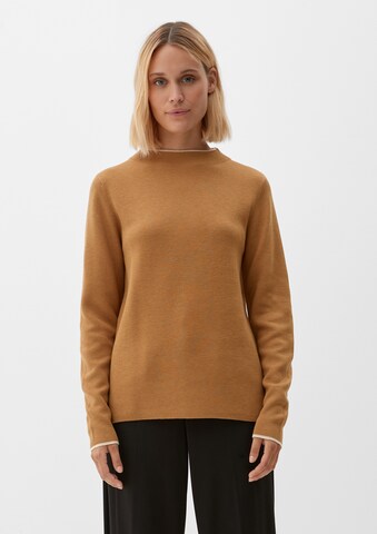 s.Oliver Pullover in Braun: predná strana