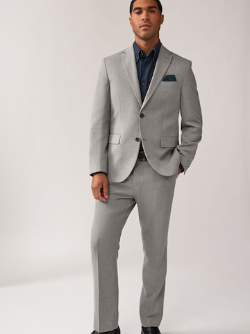 Next Regular fit Business-colbert in Grijs