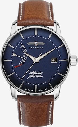 Zeppelin Analog Watch in Brown: front