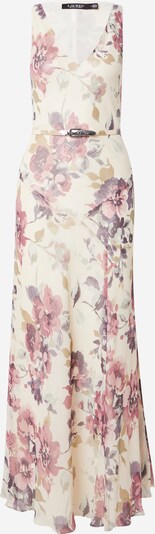 Lauren Ralph Lauren Kleid 'HENNA' in creme / khaki / beere / brombeer, Produktansicht