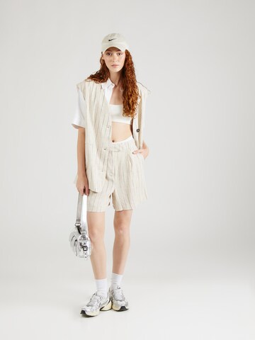 TOPSHOP Anzugweste in Beige