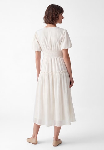 Usha Dress in Beige