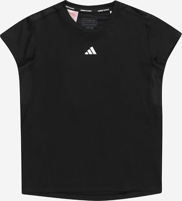 ADIDAS SPORTSWEAR Functioneel shirt 'Aeroready 3-Stripes' in Zwart: voorkant