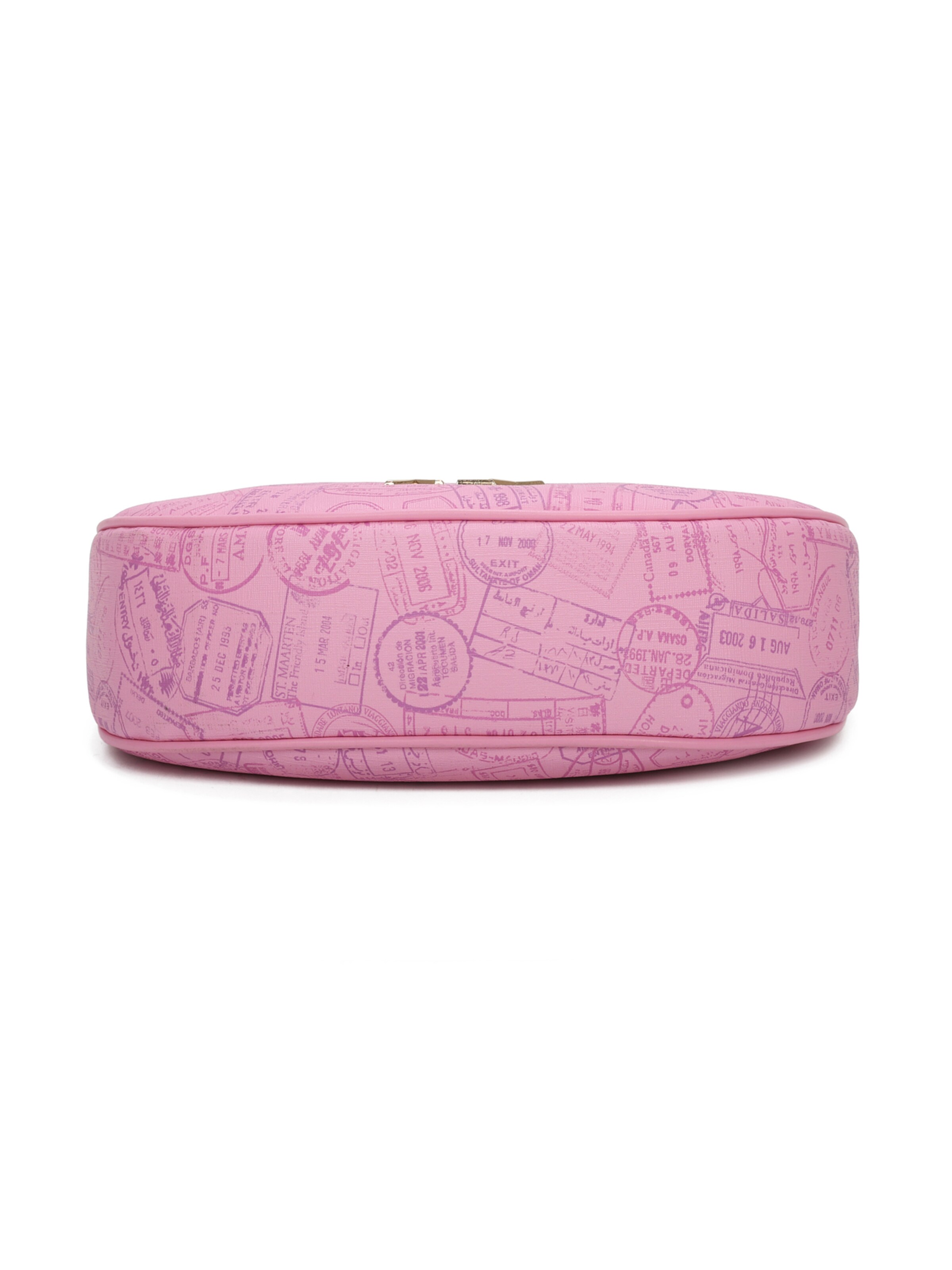 Borsa a spalla 'Borsa a Spalla Donna con Zip e Tracolla Regolabile Rimovibile' di ALV By Alviero Martini in rosa