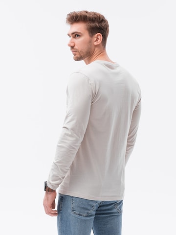 Ombre Shirt 'L136' in Beige