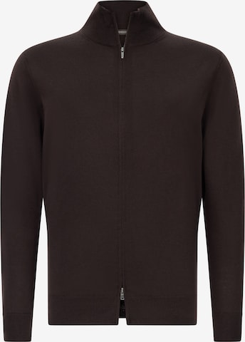 Boggi Milano Neuletakki värissä ruskea: etupuoli