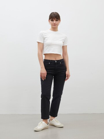 MANUKA Skinny Broek in Zwart: voorkant
