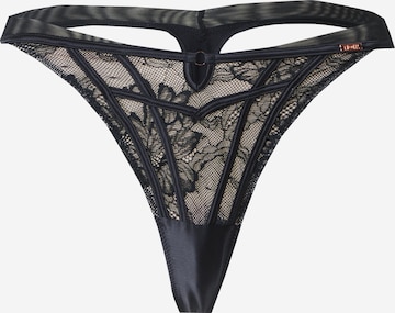 Hunkemöller - Tanga 'Magdelena' em preto: frente