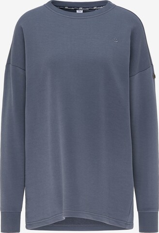 DreiMaster Vintage Sweatshirt in Blau: predná strana