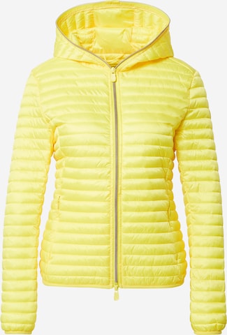 SAVE THE DUCK Between-season jacket 'DAISY' in Yellow: front